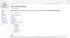 Desktop Screenshot of duply.net